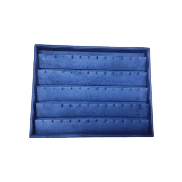 Premium suede velvet jewelry display tray for organizing and showcasing stud earrings, tops, and fashion earrings.