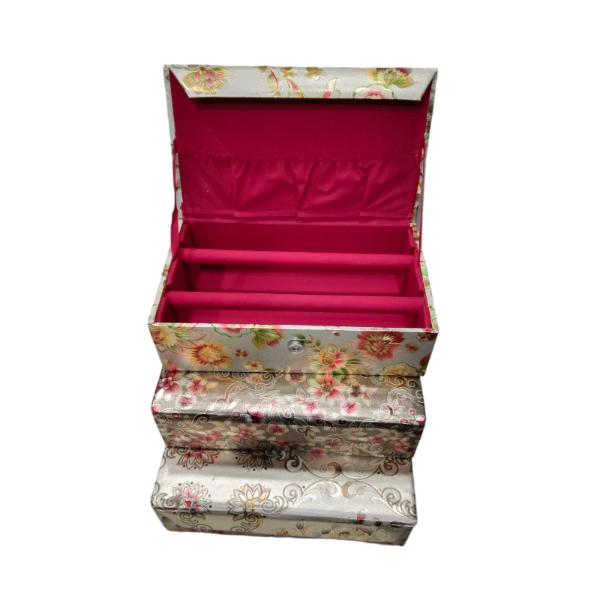 Fabric Bangle Jewellery Storage Box | Jewelry Bangle Organizer