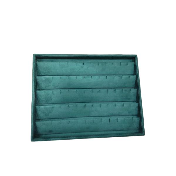 Premium suede velvet jewelry display tray for organizing and showcasing stud earrings, tops, and fashion earrings.