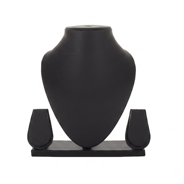 Leatherette Necklace Display Stand | Jewelry Bust Display Holder