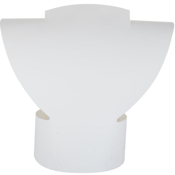 Folding Plastic Necklace Display Bust Stand | Exhibition Jewelry Display